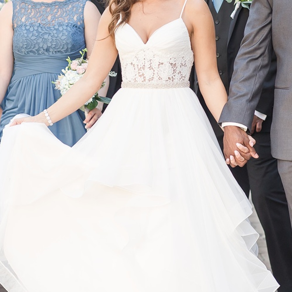 Mikaella Bridal Wedding Dress Bride lace wedding gown - Picture 2 of 8